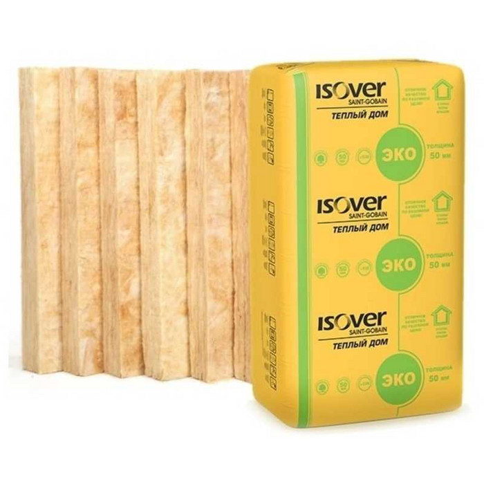 Утеплитель Isover Изовер Тёплый Дом Плита 50х610х1170 в Северской станице
